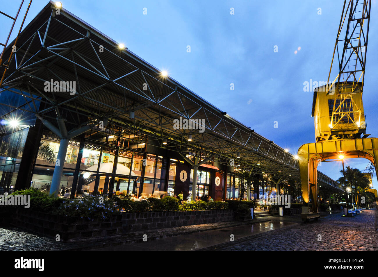 Boulevard della stazione di arti nel Dock Foto Stock