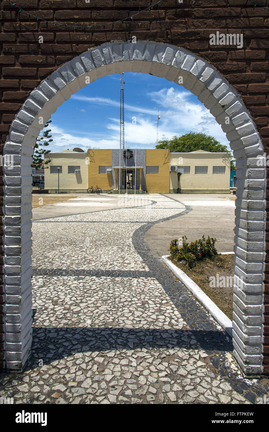 Prefeitura Municipal na Praca Barao de Penedo Foto Stock