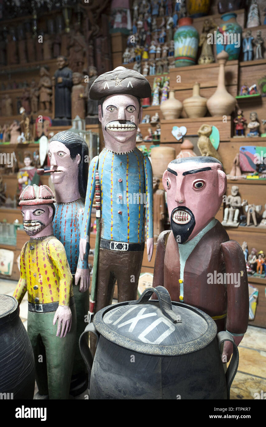 Parte della collezione permanente della cultura popolare centro Noza Master Foto Stock