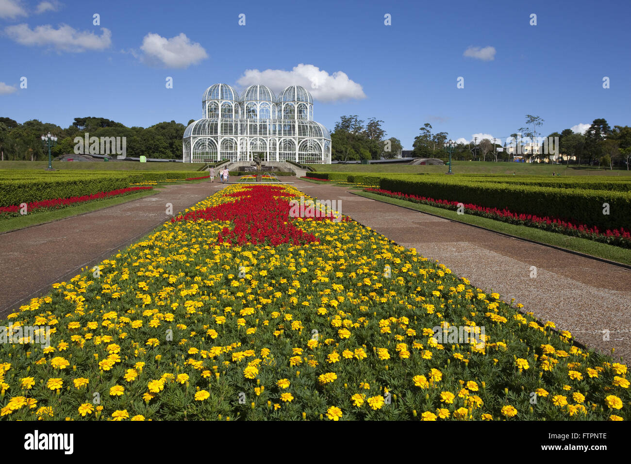 Il Jardim Botanico de Curitiba - aperto nel 1991 - Il Jardim Botanico Foto Stock