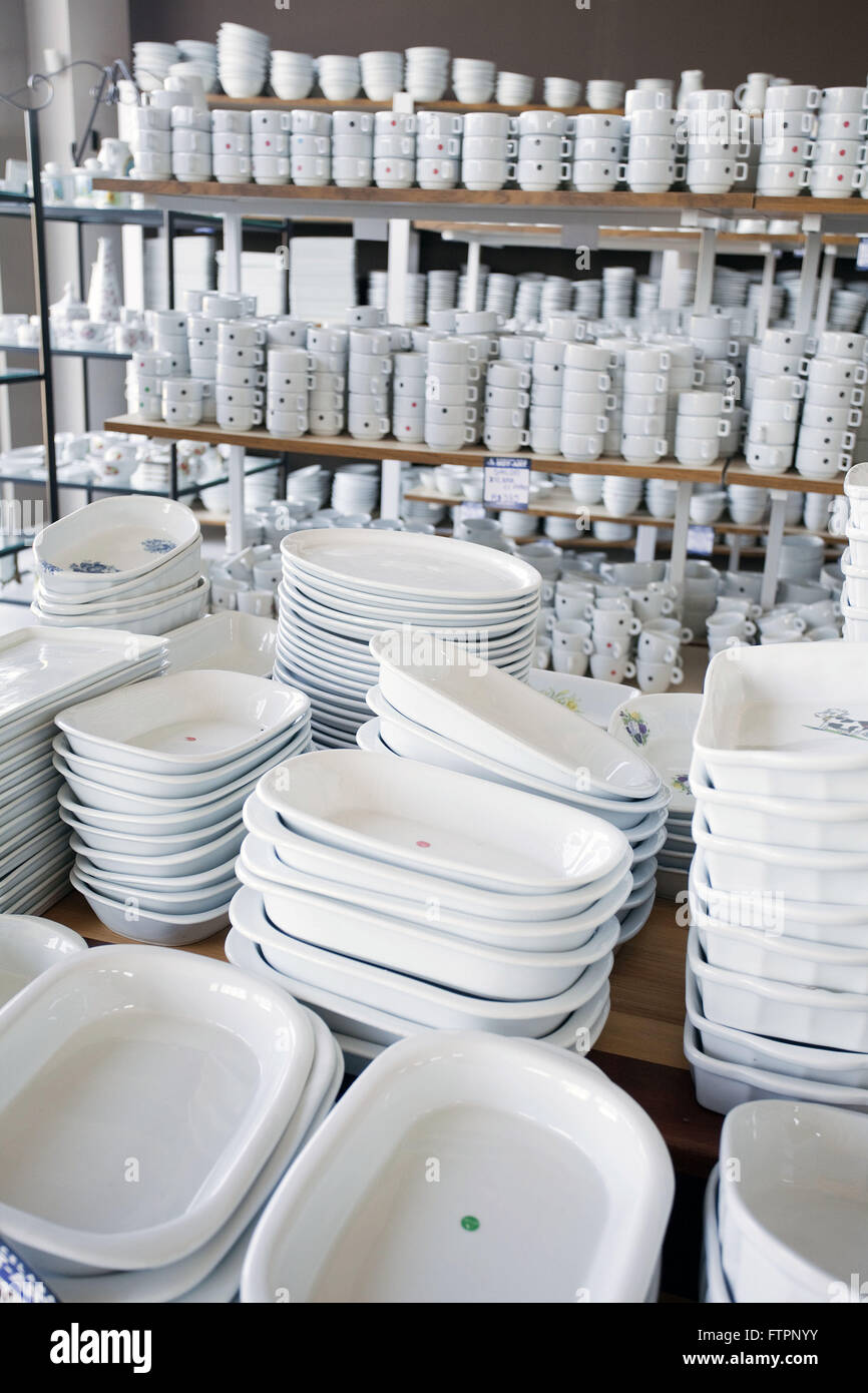 Pezzi su crazy vendita presso la città conosciuta come capitale Madwoman Store Foto Stock