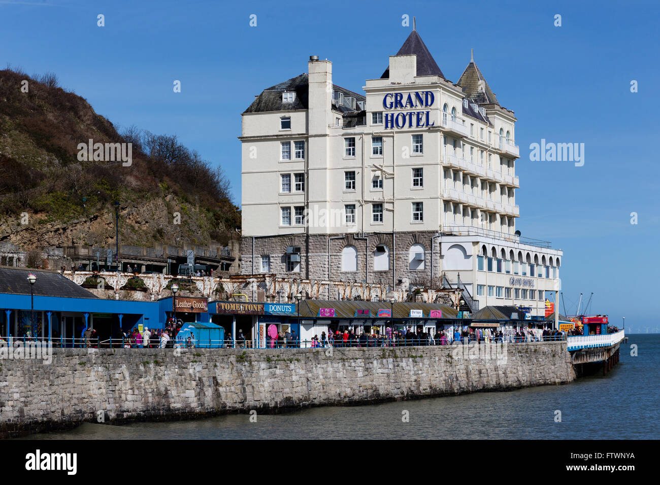 Il Grand Hotel Llandudno North Wales Foto Stock