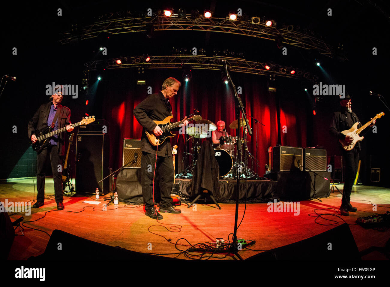 Trezzo sull'adda, Milano, Italia. Il 31 marzo, 2016. televisione eseguire live al live music club di Trezzo sull'adda milano credito: Roberto finizio/ alamy live news Foto Stock