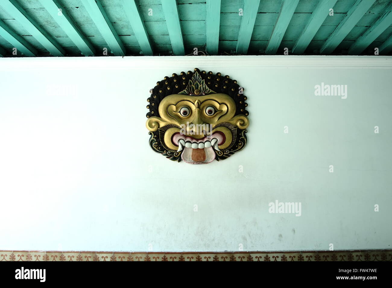 Il logo storico di Yogyakarta palace Foto Stock