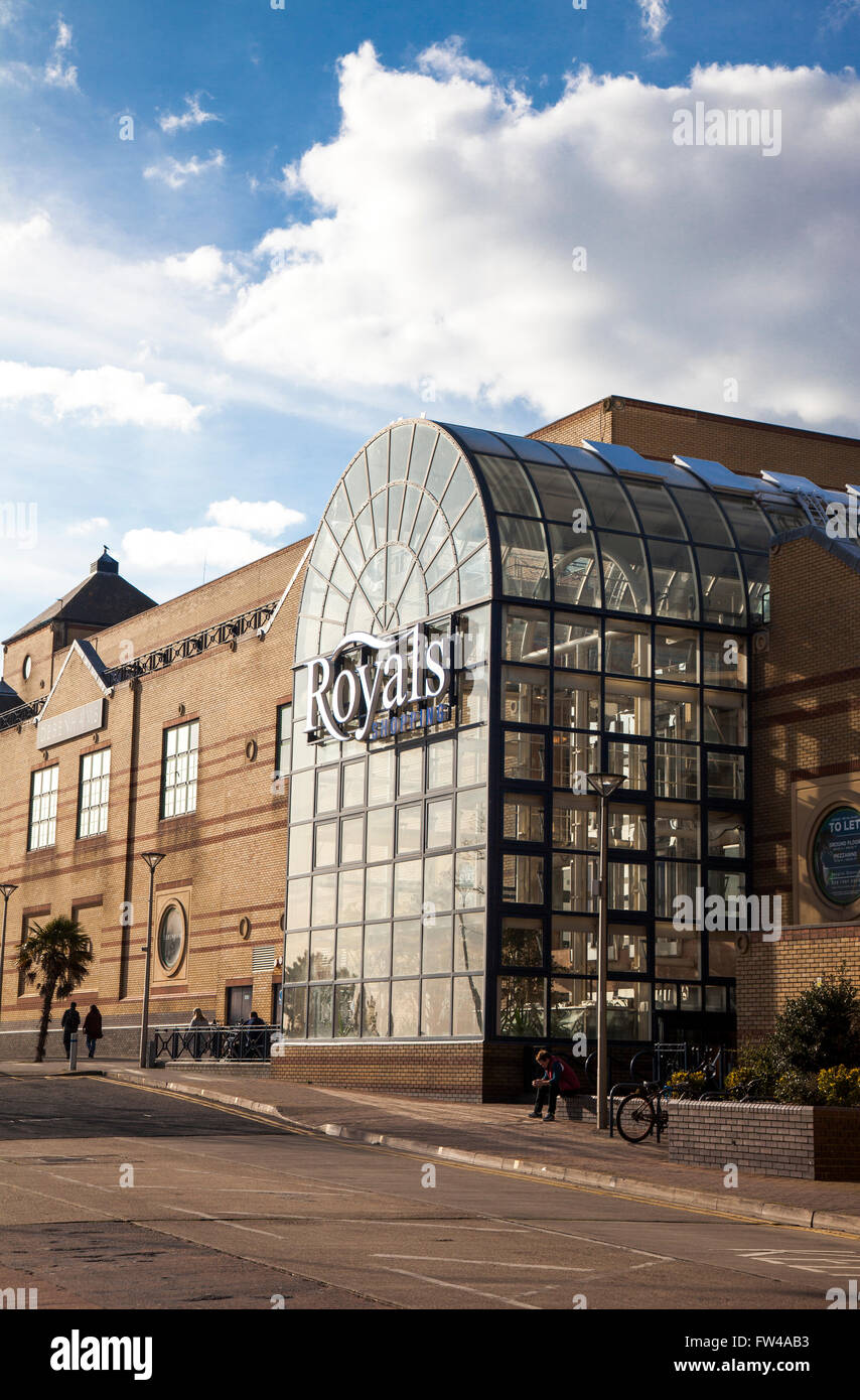 Il Royals Shopping Center a Southend-on-Sea, Regno Unito Foto Stock