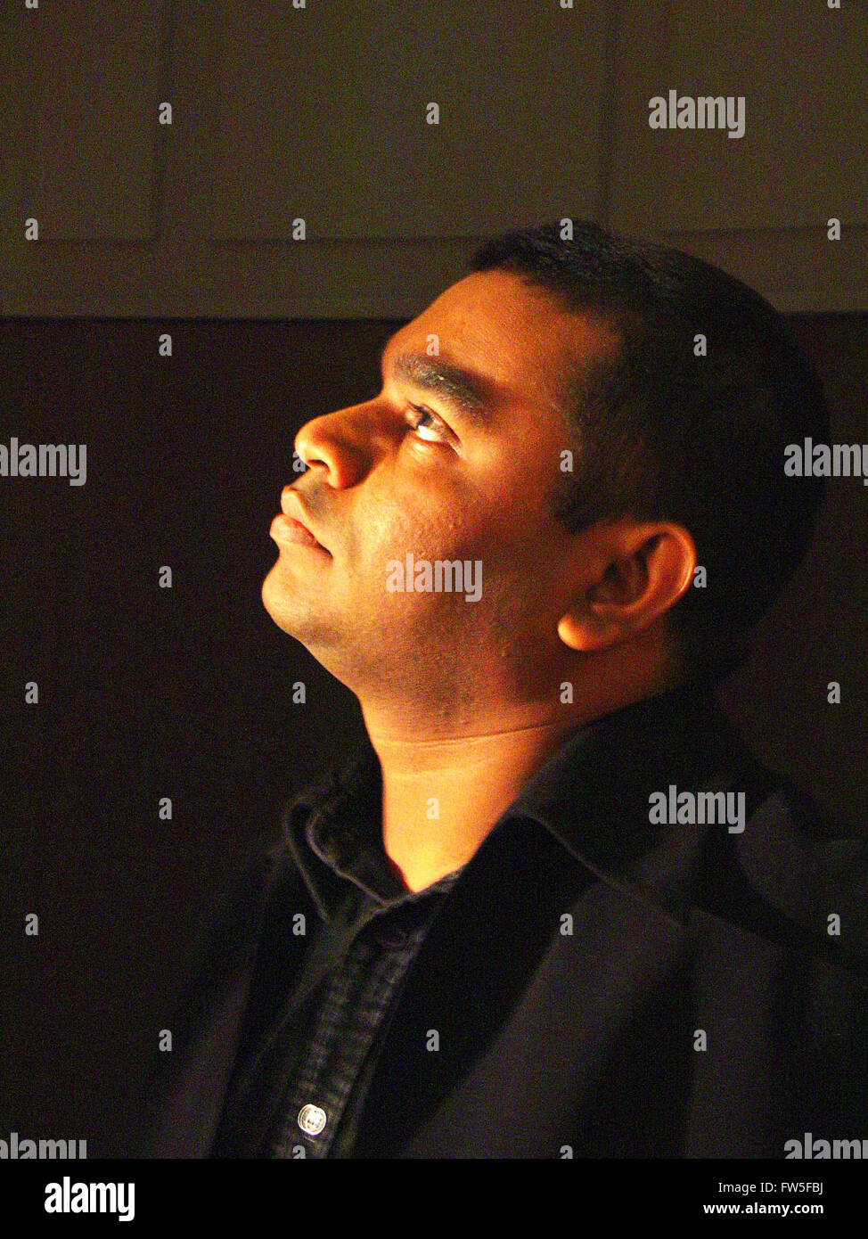Allah Rakha Rahman nel 2004. Indian film compositore musicale, nato il 6 gennaio 1966. Compositore di musical della fase Bombay Dreams. Foto Stock