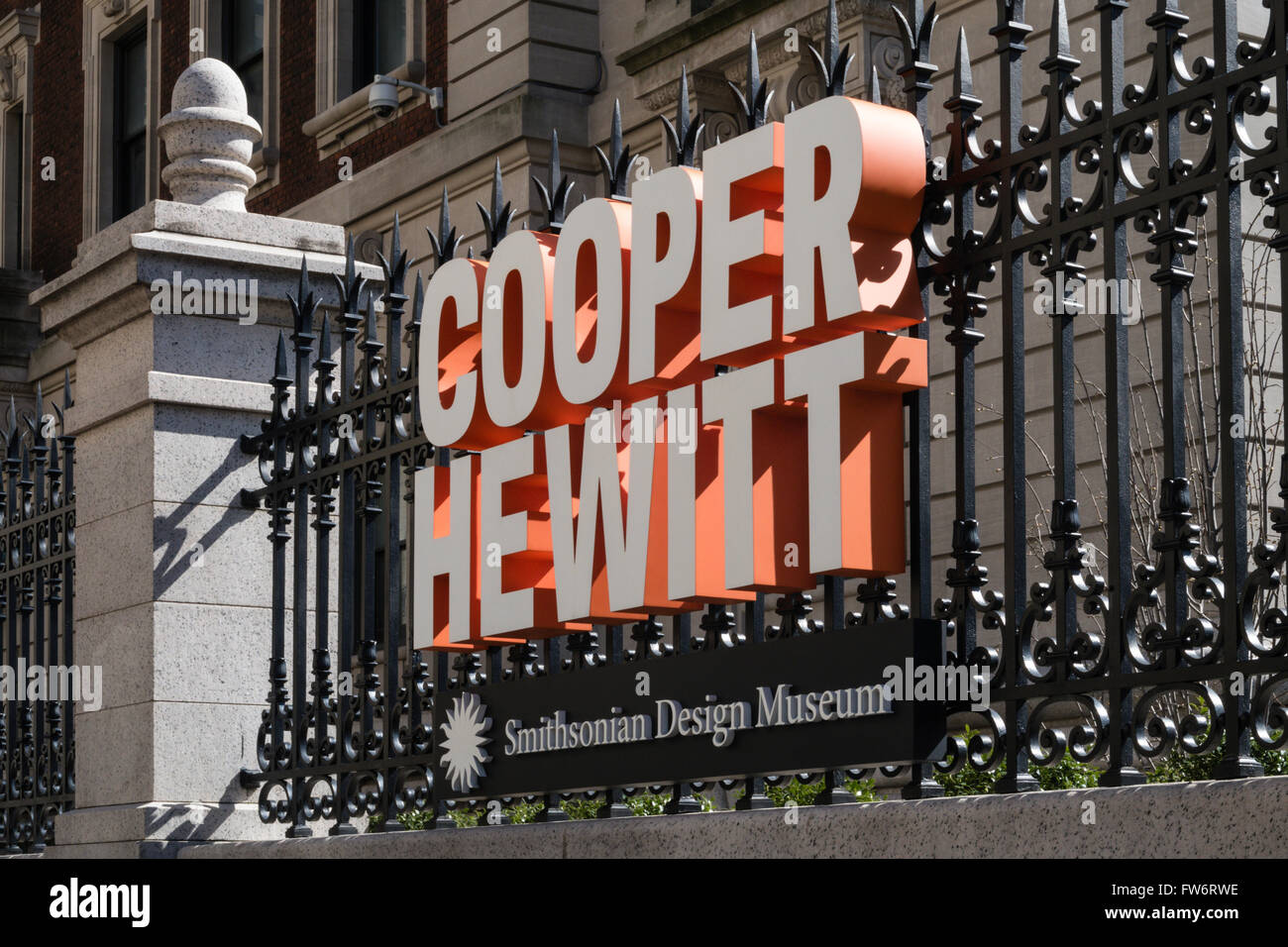 Cooper Hewitt Smithsonian Design Museum di New York City, Stati Uniti d'America Foto Stock