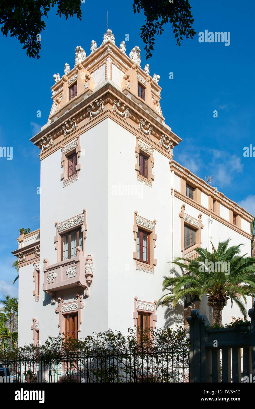 Spanien, Teneriffa, Santa Cruz, Plaza 25 de julio (Plaza de los Patos) Foto Stock