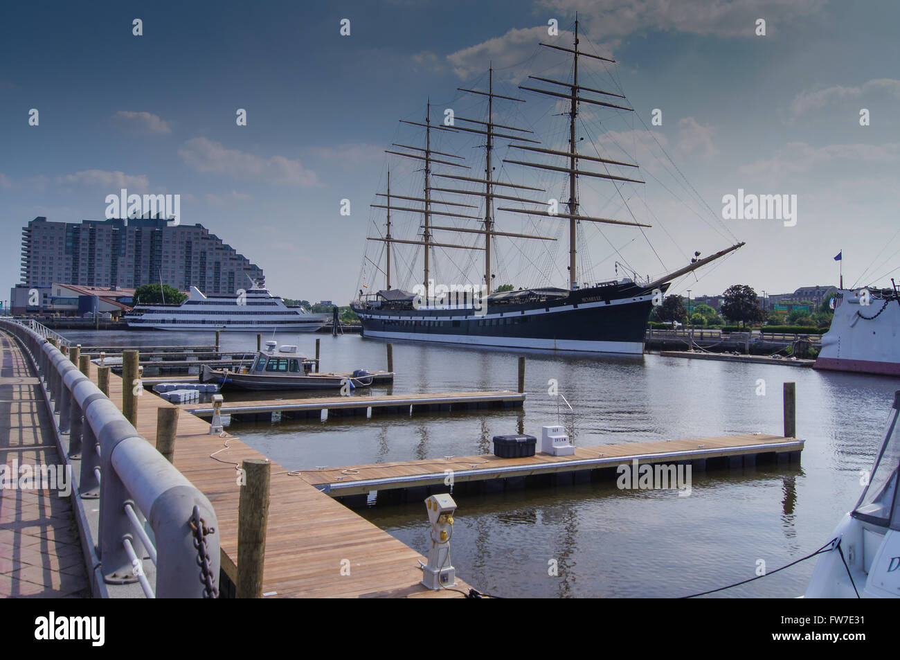 Porto di Philadelphia Foto stock - Alamy