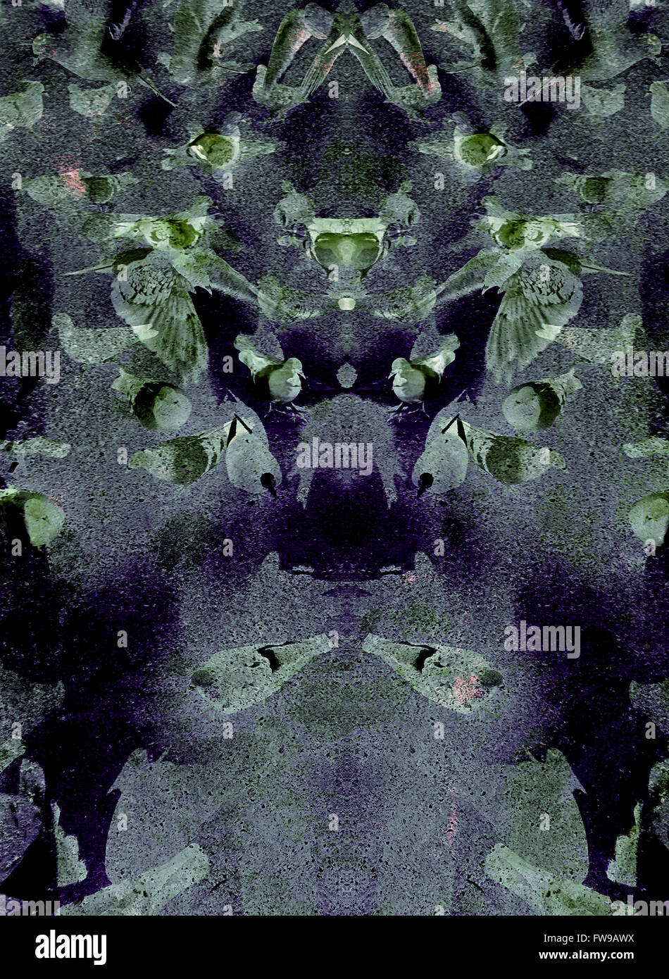 Abstract moderno graphic design arte digitale concept creative Foto Stock