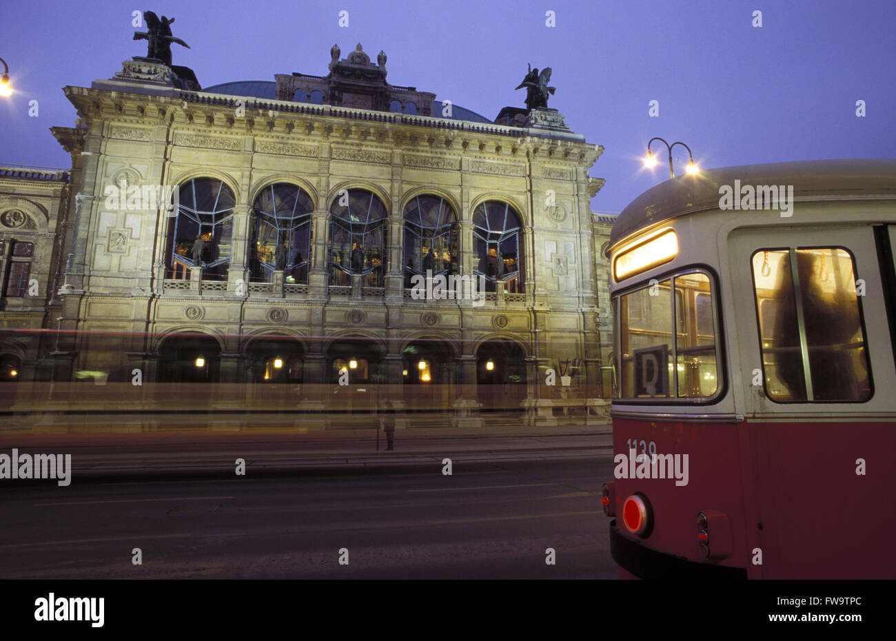 AUT, Austria, Vienna, Opera di Stato di Vienna Casa. AUT, Oesterreich, Wien, die Wiener Staatsoper. Foto Stock