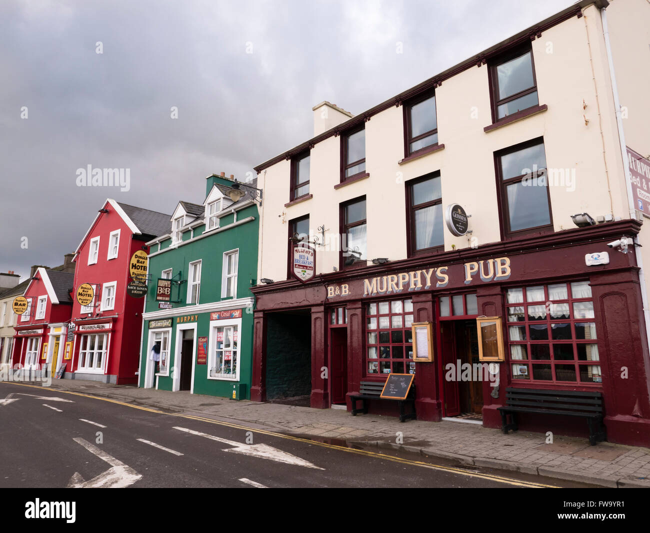 Murphy's Pub, Dingle, nella contea di Kerry, Repubblica di Irlanda. Foto Stock