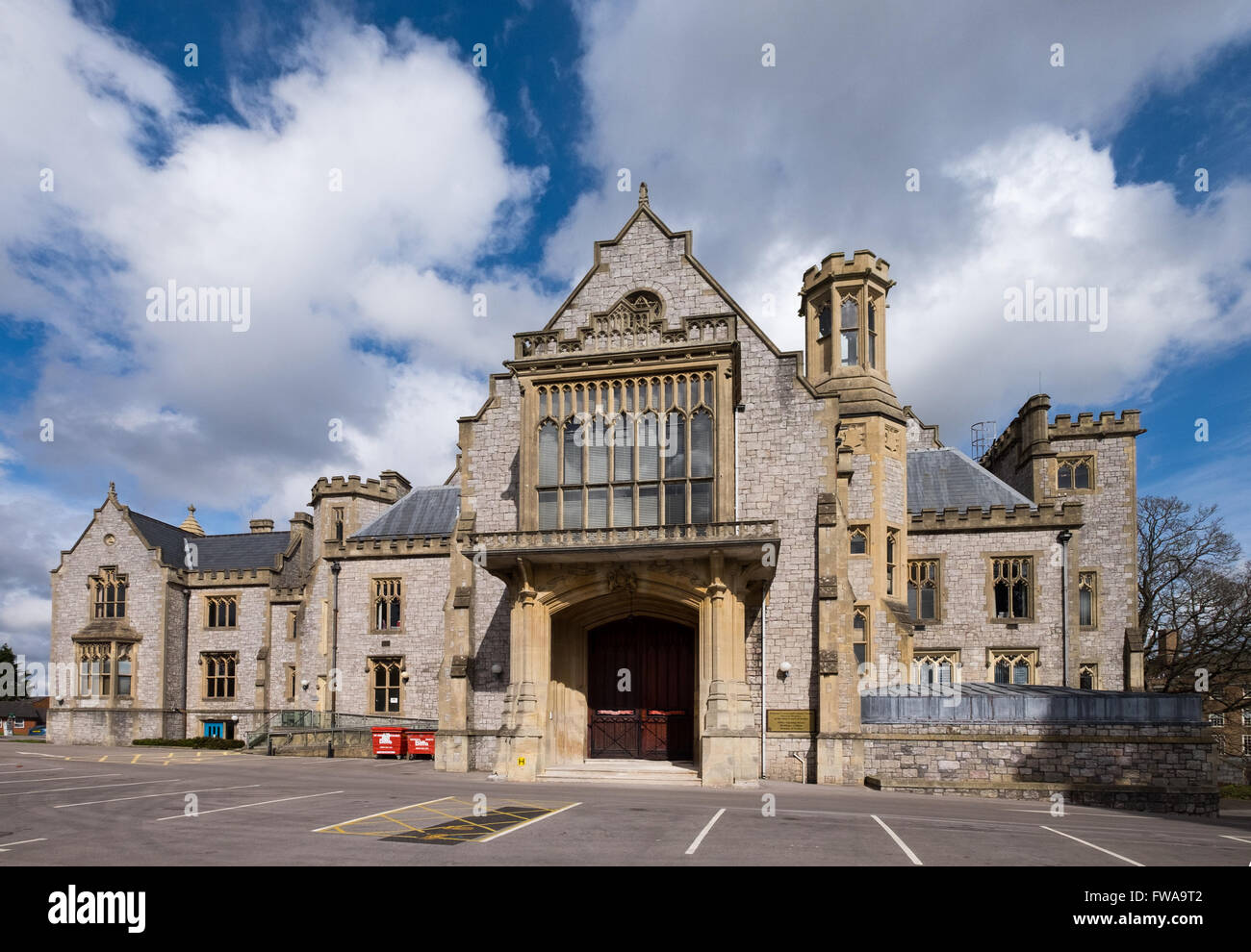 Taunton Crown Court e tribunali della contea di esterno, Taunton Regno Unito Foto Stock