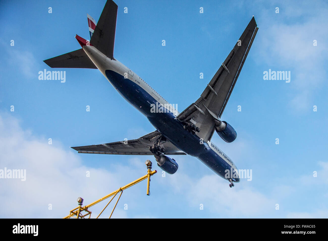 Aerei di atterraggio Foto Stock