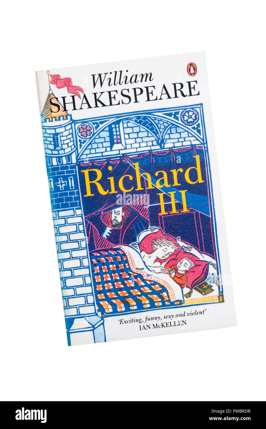 Il Pinguino edizione di Richard III di William Shakespeare. Foto Stock