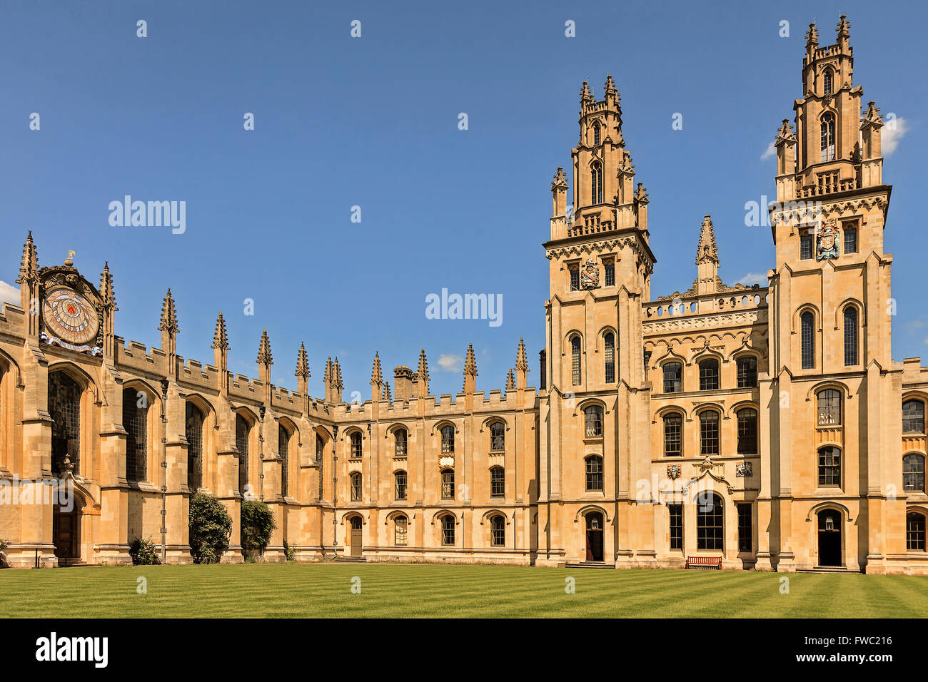 All Souls College di Oxford Regno Unito Foto Stock