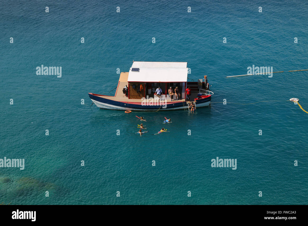 Reef Immersioni e Snorkeling Foto Stock