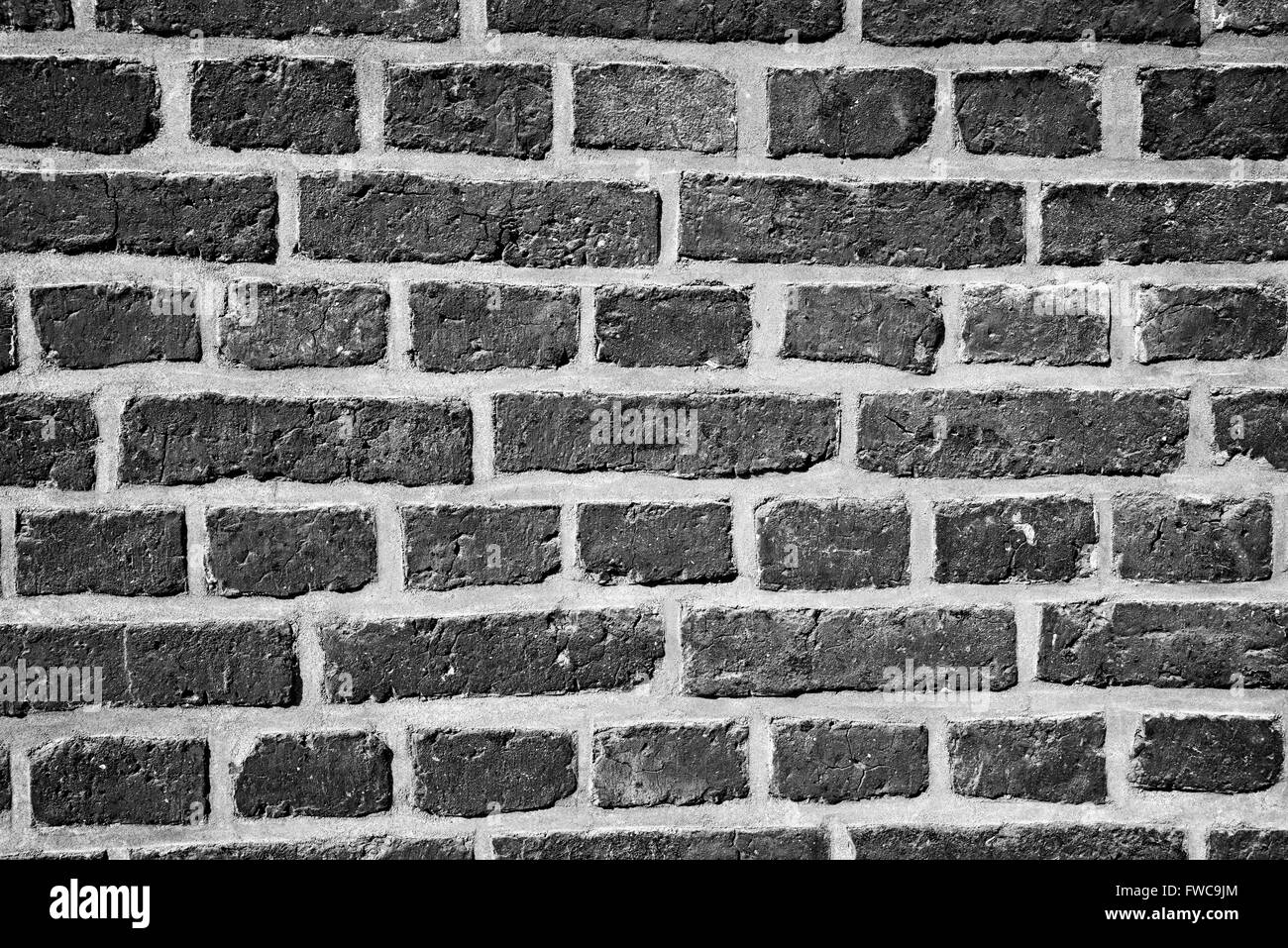 Foto di muro fatto di mattoni. Foto Stock