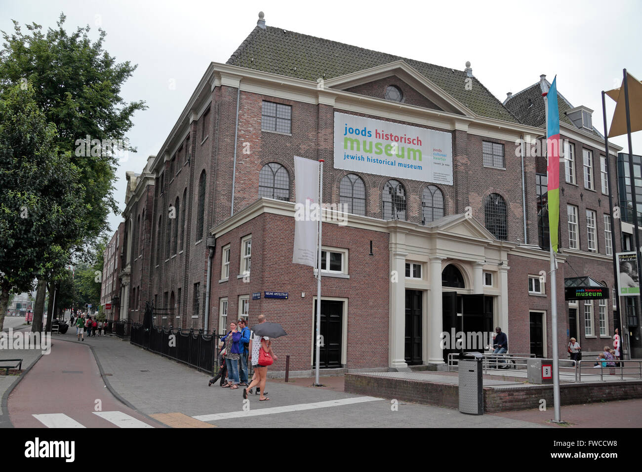 Il Museo Storico Ebraico (Joods Historisch Museum) in Amsterdam, Paesi Bassi. Foto Stock