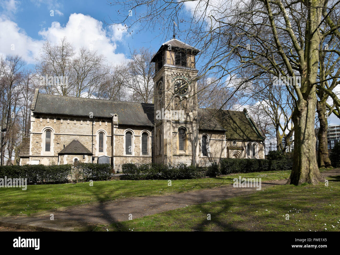 St Pancras vecchia chiesa, Somers Town, Camden, London, England, Regno Unito Foto Stock