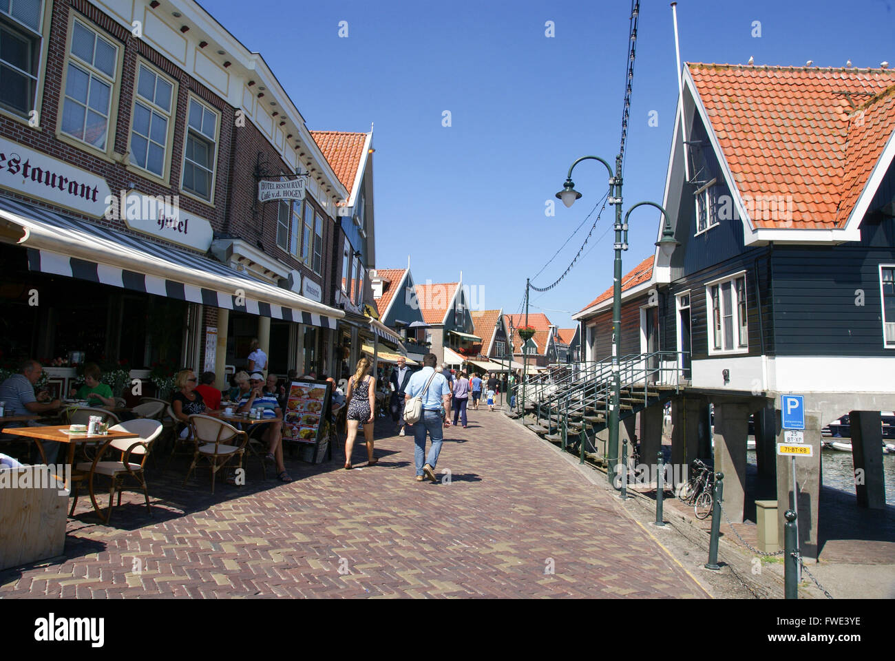 Volendam, Olanda, Nederland Foto Stock