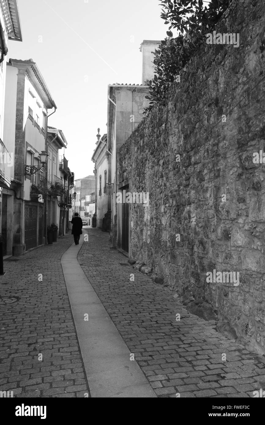 Modo di vita, strade medievali... Foto Stock