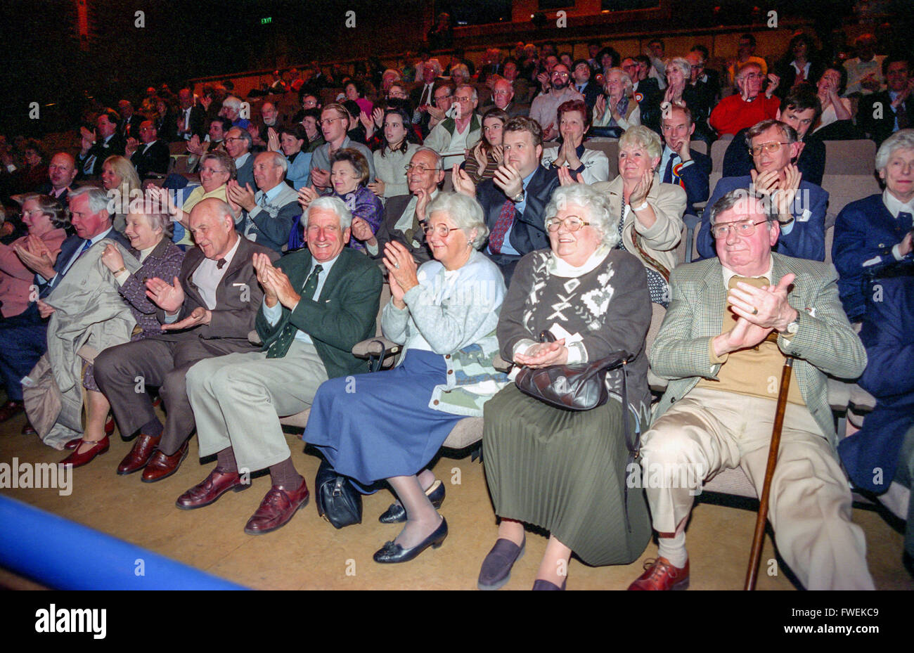 Una delle prime conferenze UKIP a Redhill, Surrey. Foto Stock
