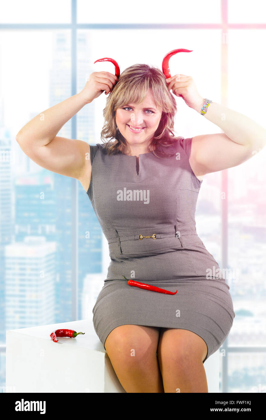 Business donna ritratto Foto Stock