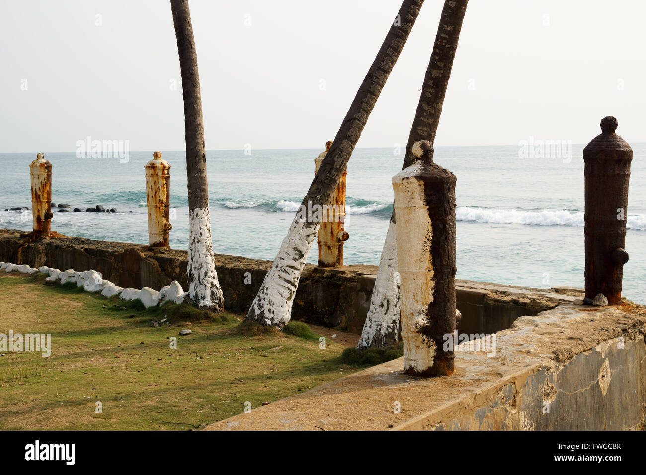 Sao Tome e Principe fort Foto Stock