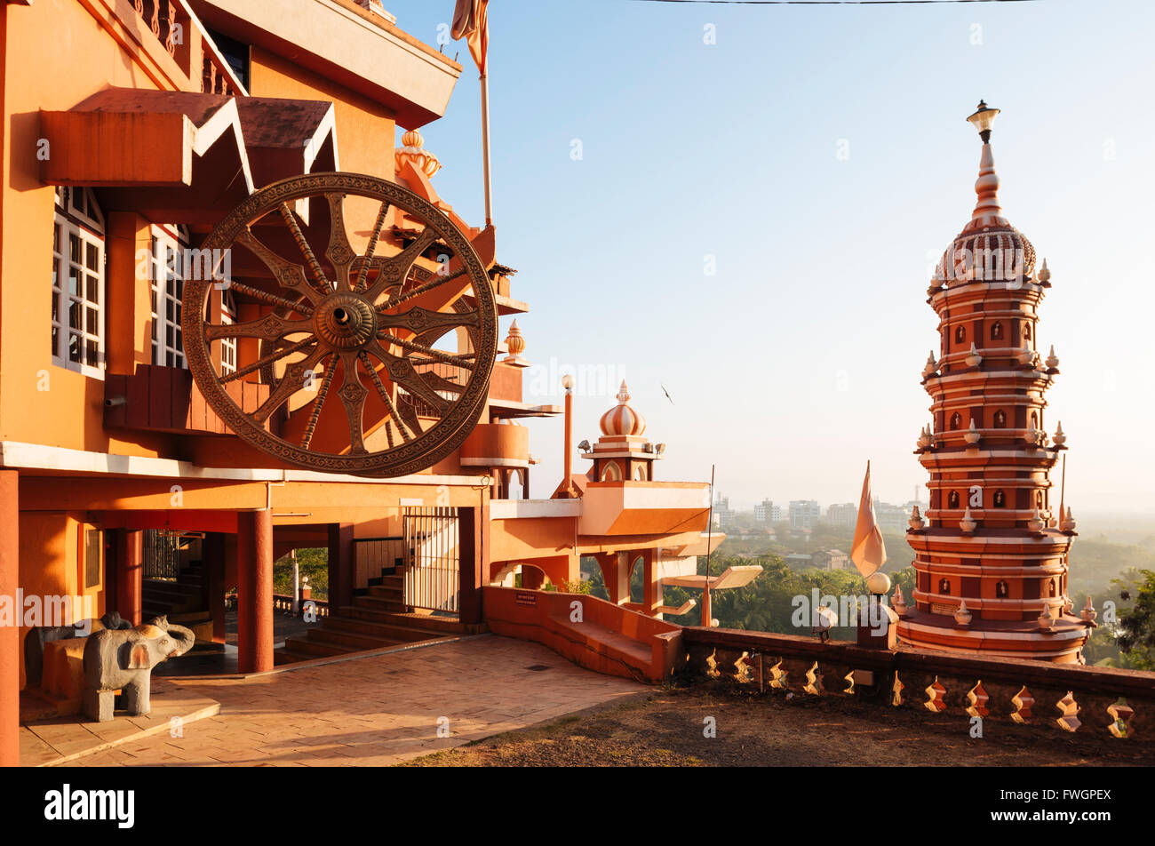 Maruti temple, Panjim, Goa, India, Asia del Sud Foto Stock