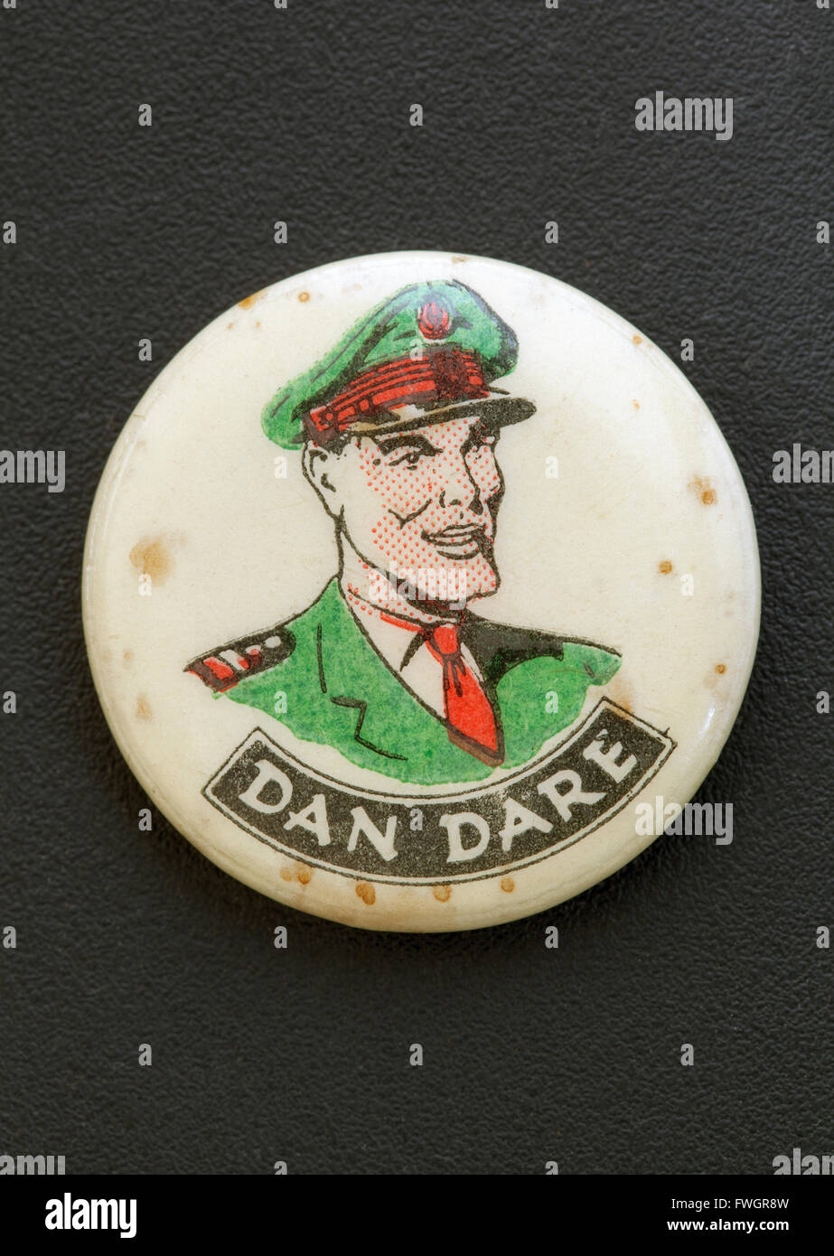 Vintage Dan osare il badge Foto Stock