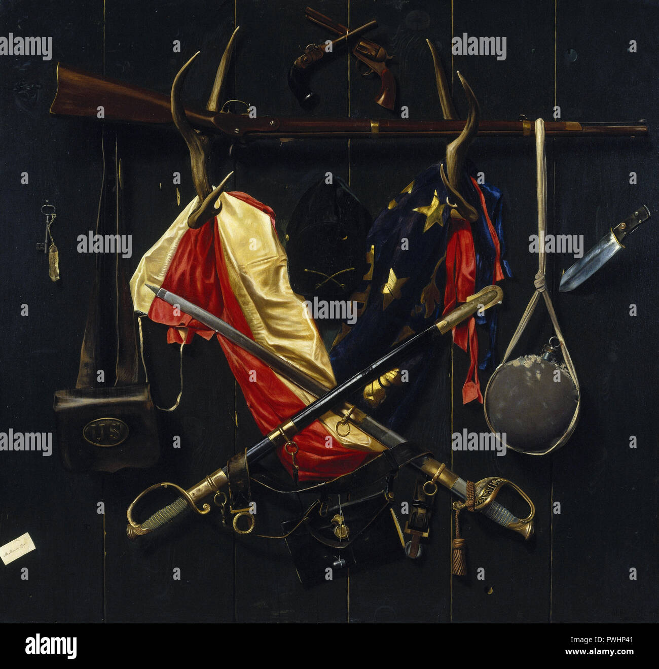 Alexander Pope - gli emblemi della guerra civile - Brooklyn Museum Foto Stock