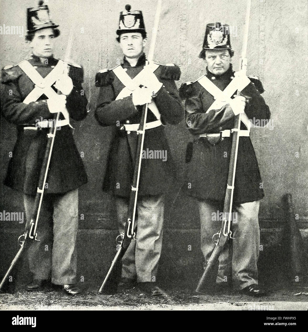La storia fotografica della guerra civile - in dieci volumi (1911) Foto Stock