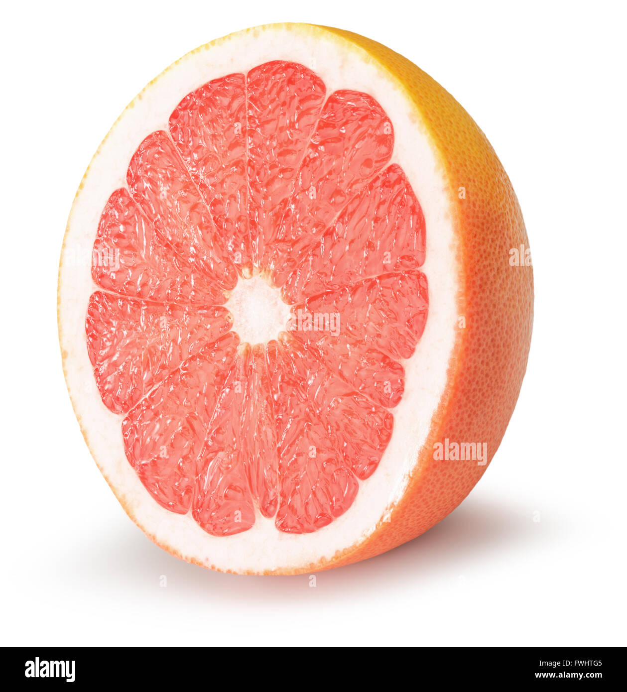 Semi di Pompelmo isolato su uno sfondo bianco. Foto Stock