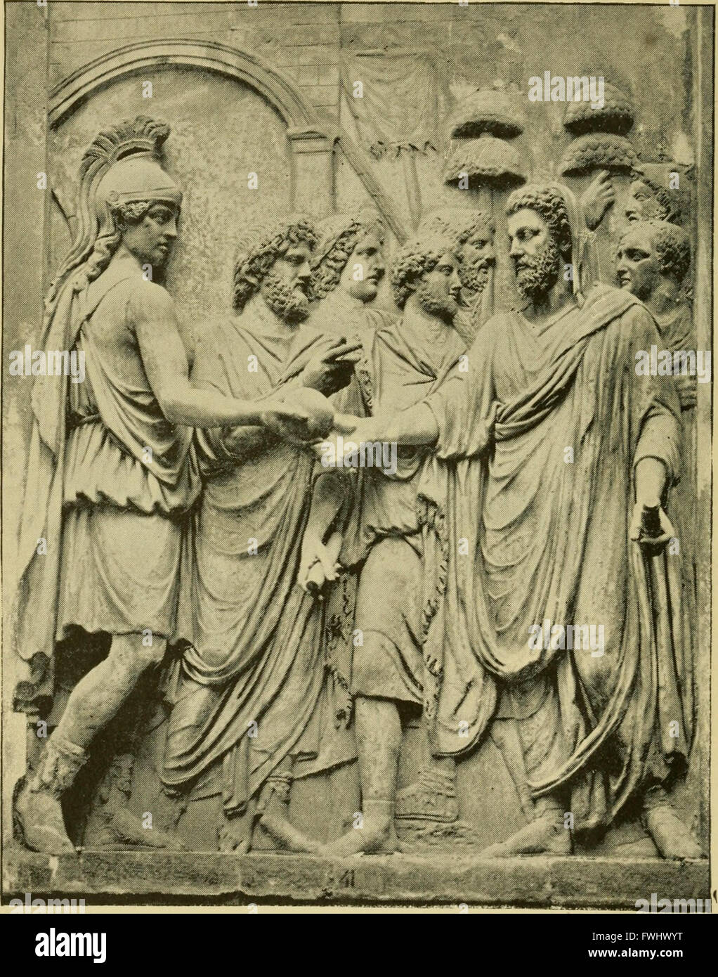 I pensieri dell'Imperatore Marco Aurelio Antonino (1893 Foto stock - Alamy