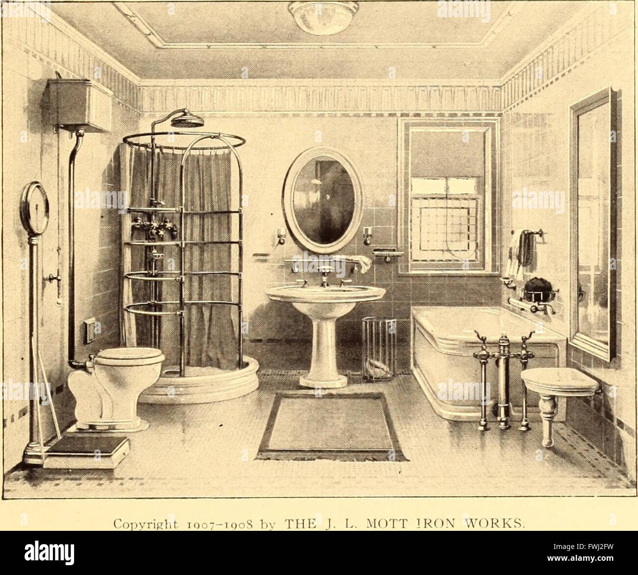 Anno libro di Brooklyn capitolo dell'American Institute of Architects (1908) Foto Stock