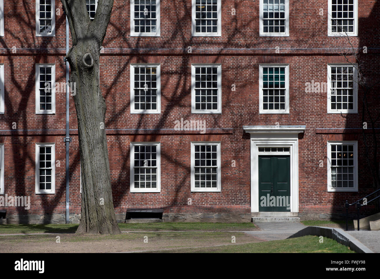 La Harvard University di Cambridge, Massachusetts Foto Stock