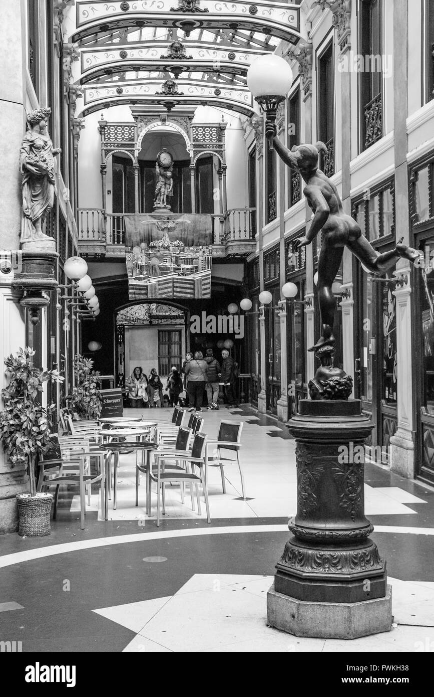 Pasaje Gutiérrez in Valladolid Castiglia e Leon, Spagna, Europa. Foto Stock