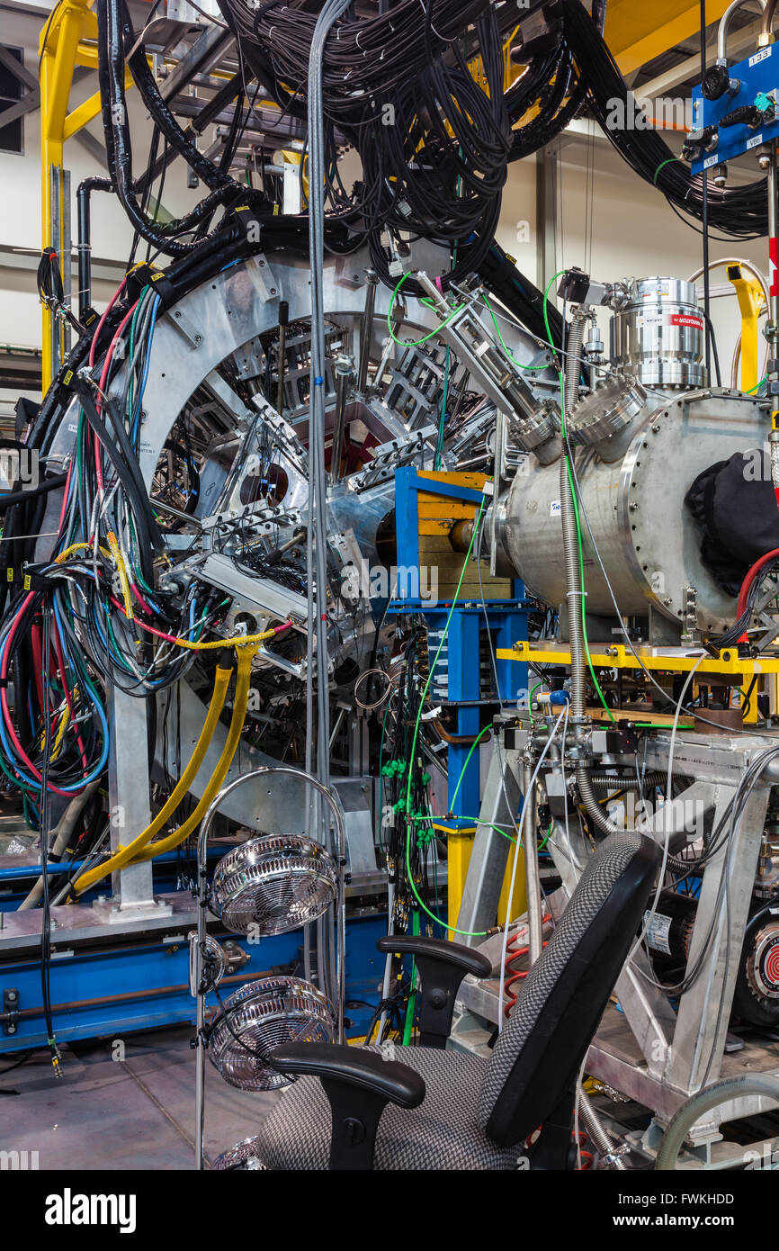La fisica delle particelle complesso rivelatore al TRIUMF Centro di ciclotrone in Vancouver Foto Stock