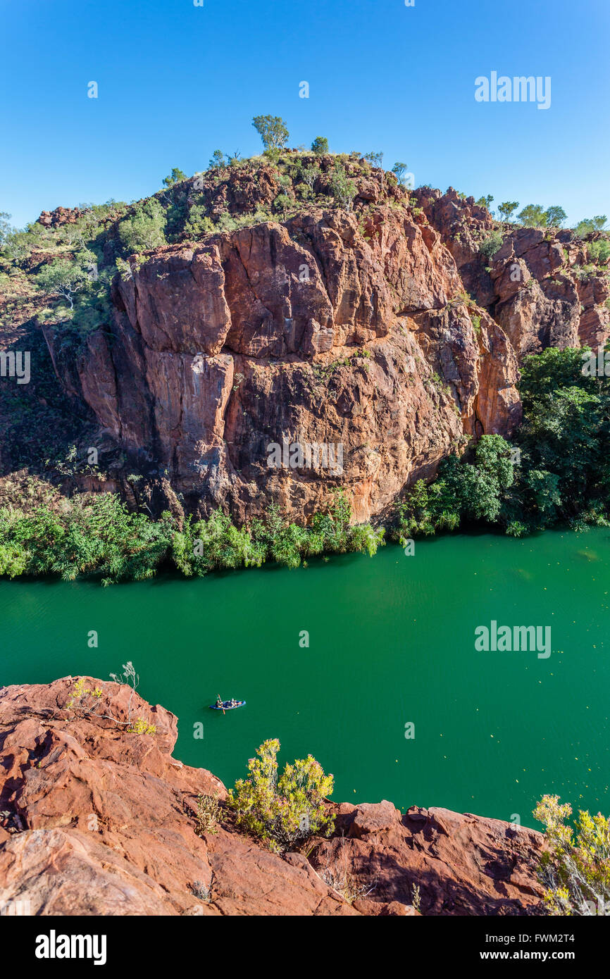 Australia, northwestern Queensland, superiore gola via a Boojamulla (Lawn Hill) Parco Nazionale, Duwadarri Lookout Foto Stock