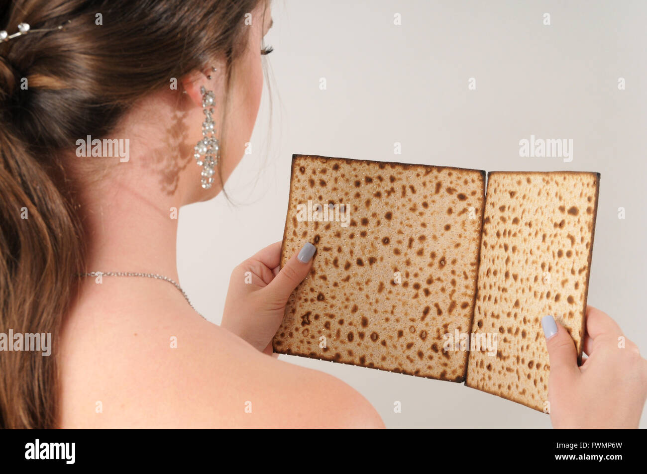 Azienda Pasqua Matzo, come un libro di lettura Foto Stock