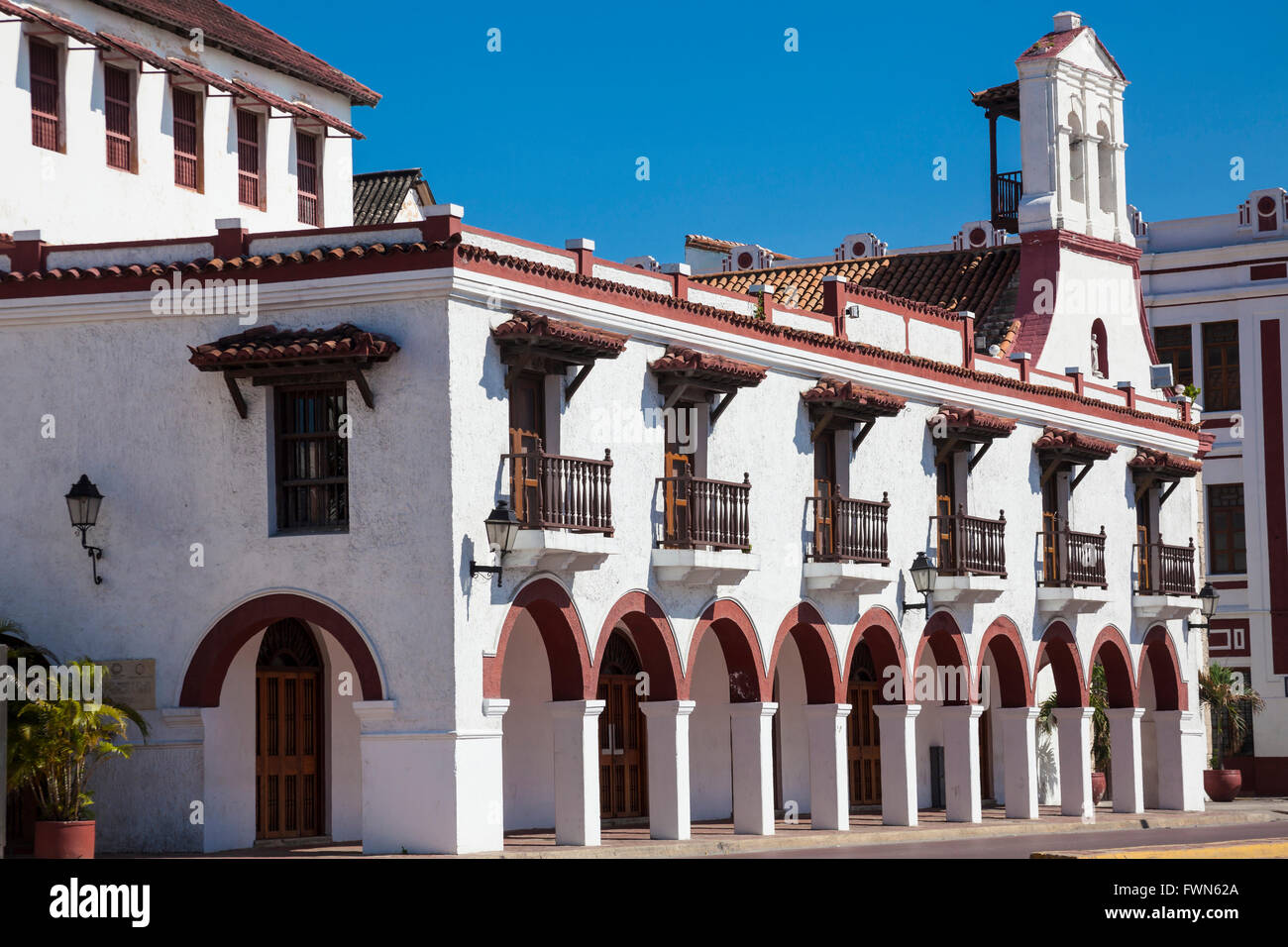 Ex san francisco convento a Cartagena de Indias Foto Stock