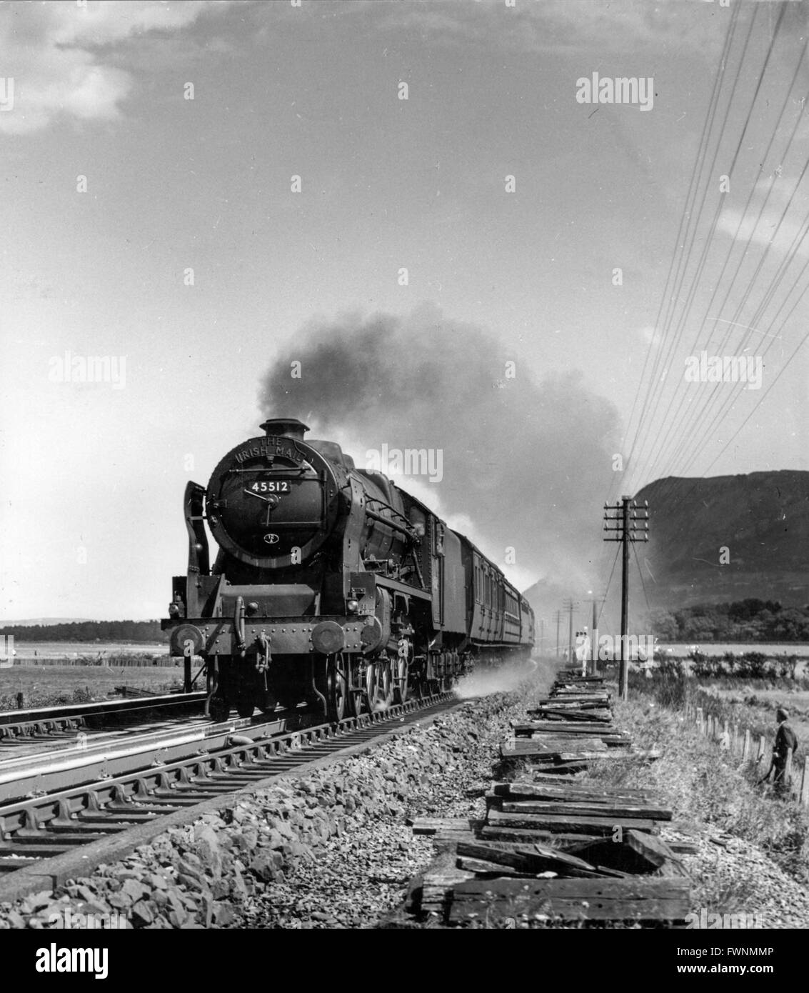 Arthur Mace della descrizione di questa immagine del patriota n. 45512 "Bunsen" si legge la posta irlandese in fretta. Foto Stock