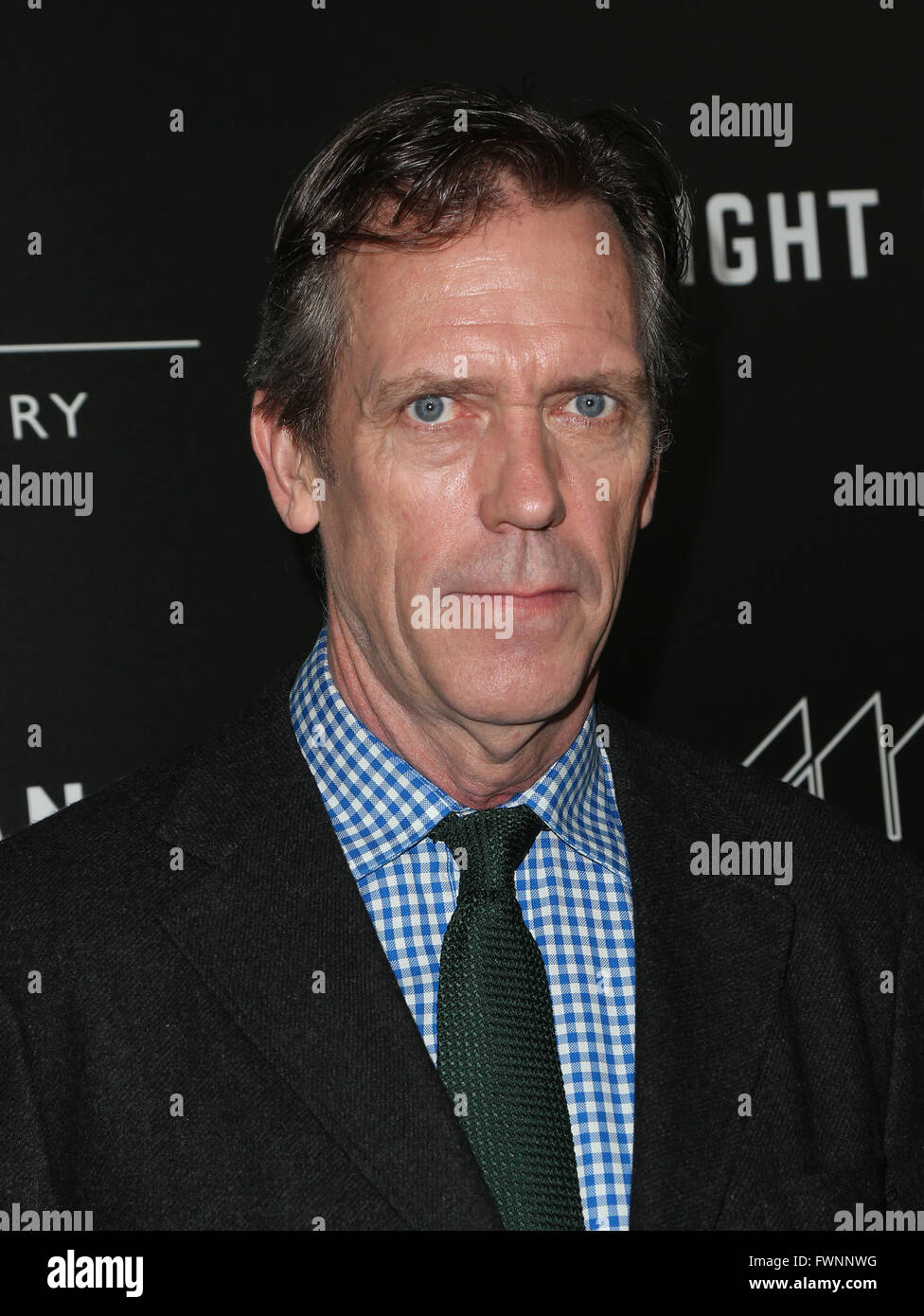 Los Angeles, California, USA. 5 Aprile, 2016. Hugh Laurie. Premiere di AMC è ''Il Night Manager'' presso il Teatro DGA. Credito: ZUMA Press, Inc./Alamy Live News Foto Stock