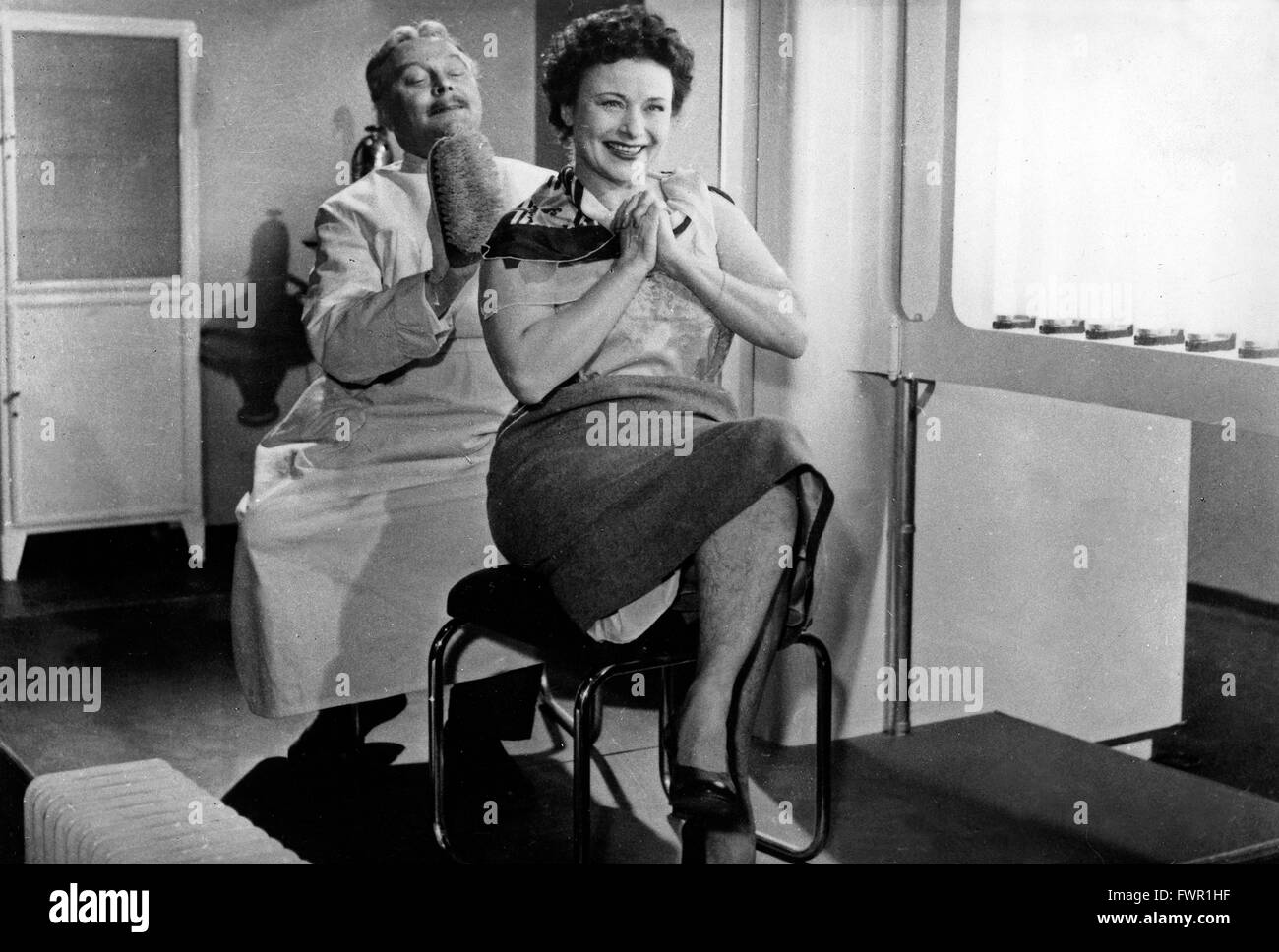 Sanatorium totale verrückt, aka: Paradies der Frauen, Deutschland 1954, Regie: Alwin Vendita, Darsteller: Harald Paulsen Foto Stock