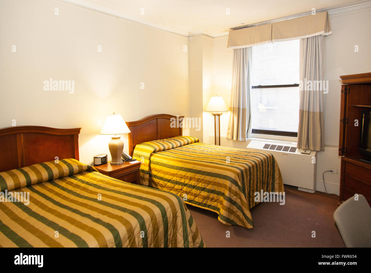 Hotel Pennsylvania, 7th Ave, New York City, Stati Uniti d'America Foto Stock