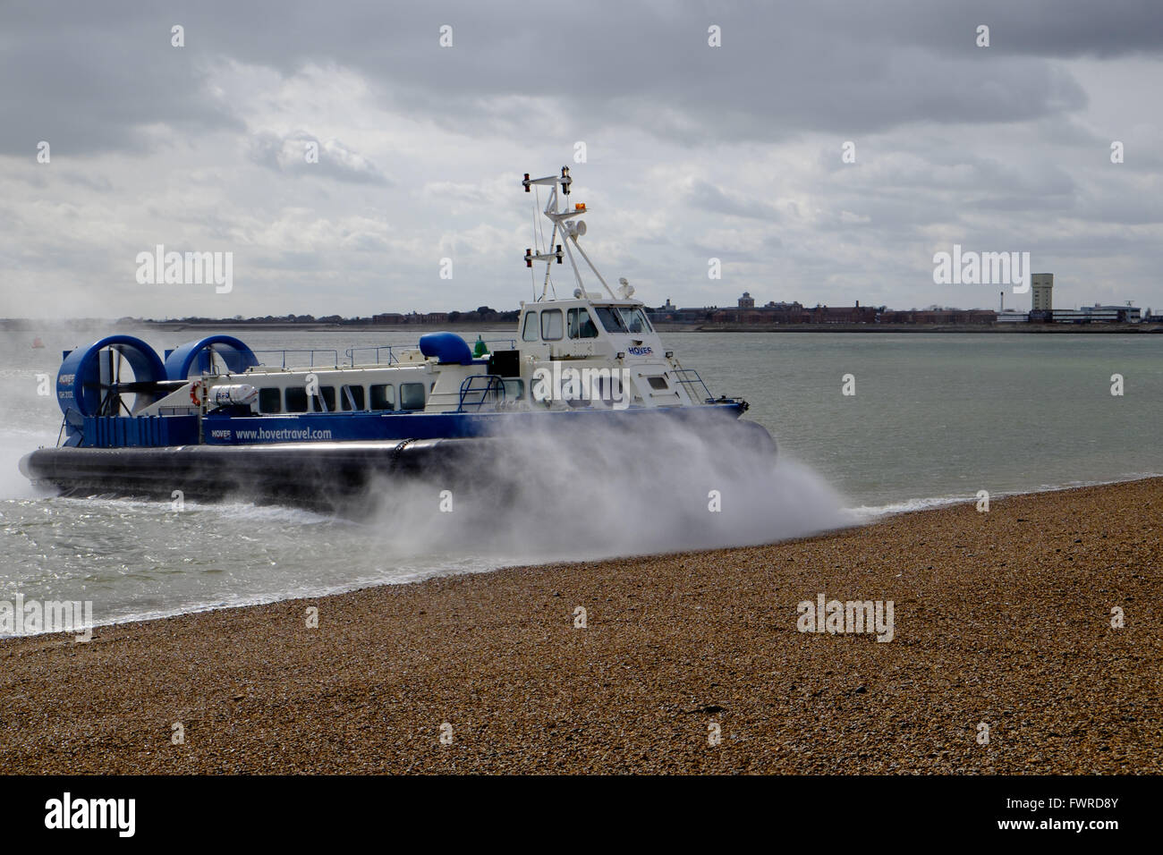 Hovercraft Foto Stock