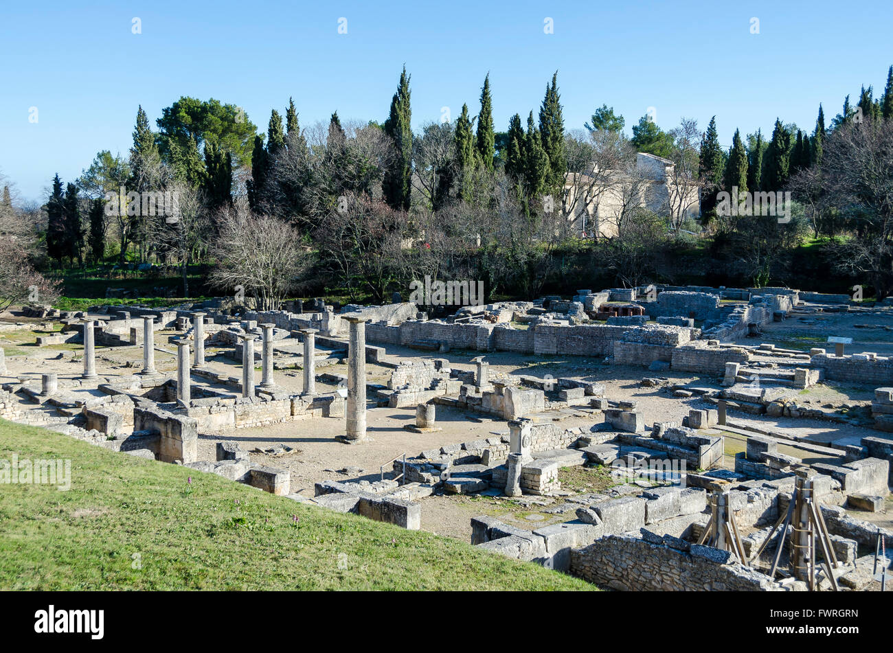 GLANUM, ST REMY DE PROVENCE, BDR FRANCIA 13 Foto Stock