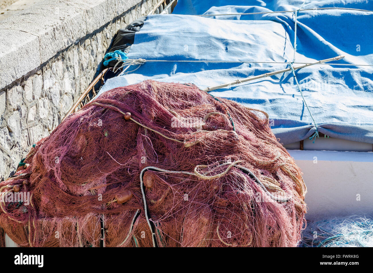 LE PORT DES GOUDES, MARSIGLIA, BDR FRANCIA 13 Foto Stock