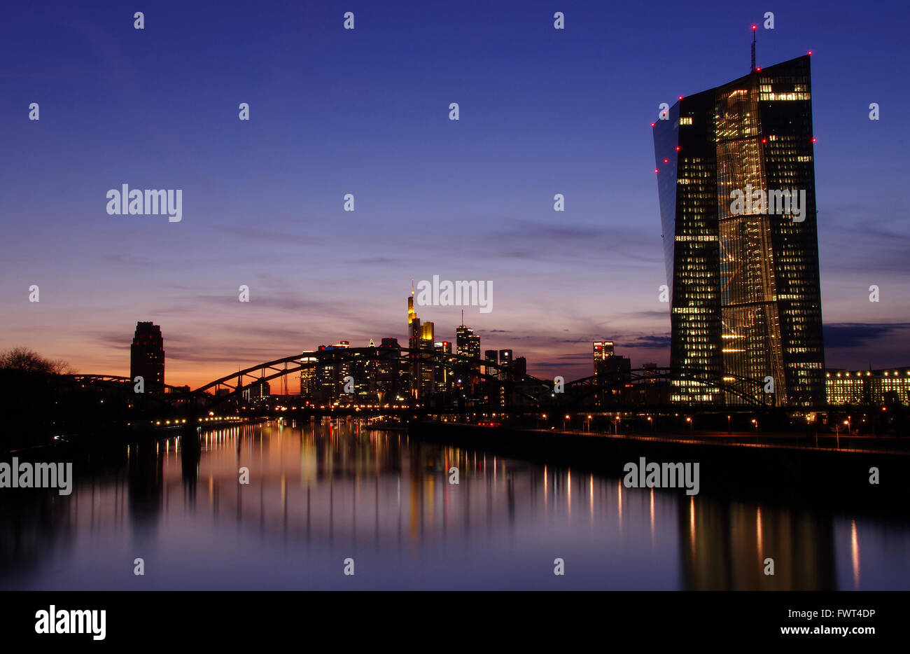 Frankfurt am Main Foto Stock